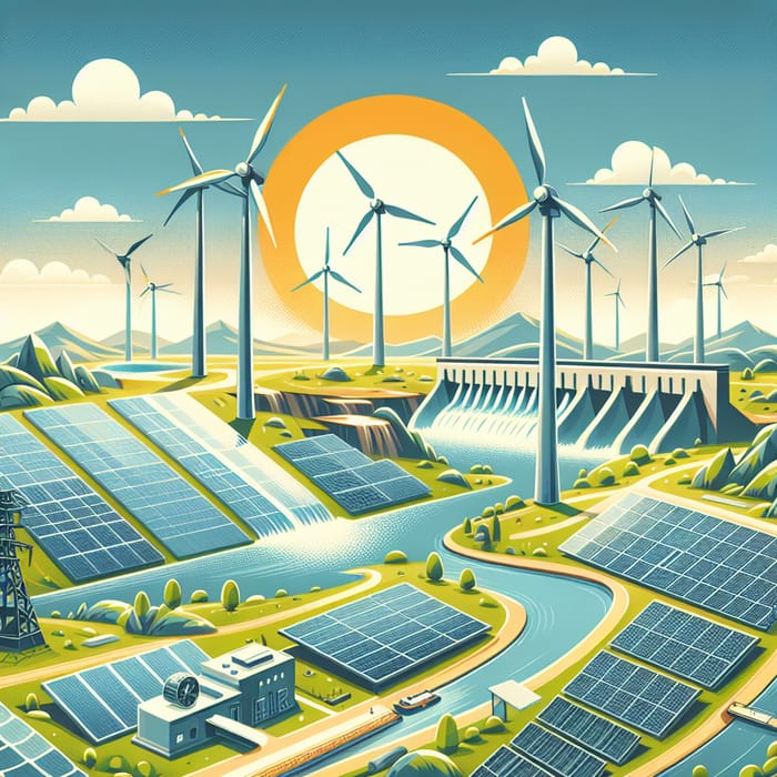 Renewable Energy Sources: Wind, Solar, Hydro & Geothermal