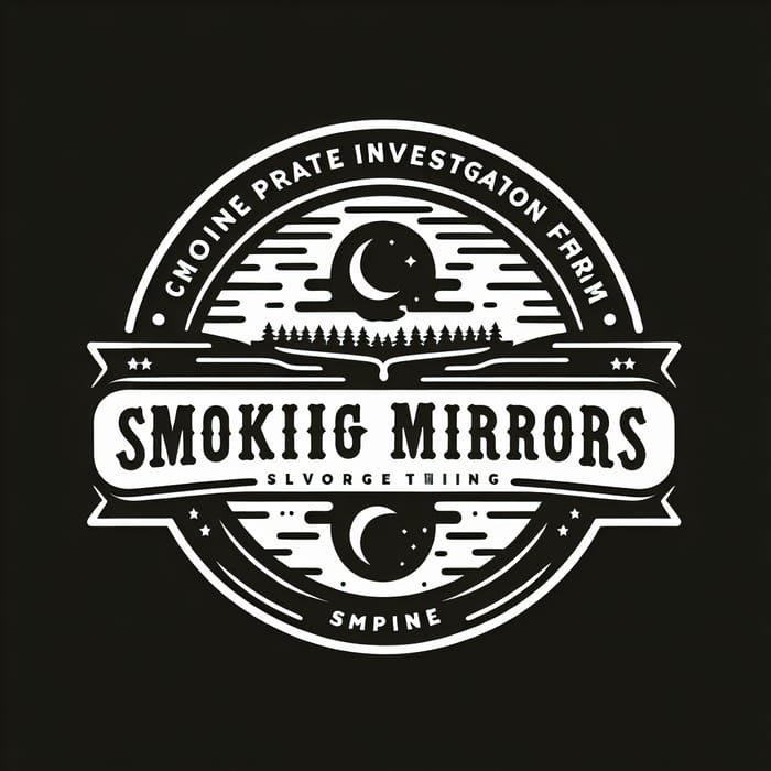 Smokin' Mirrors Logo Design | Mystery & Mystique