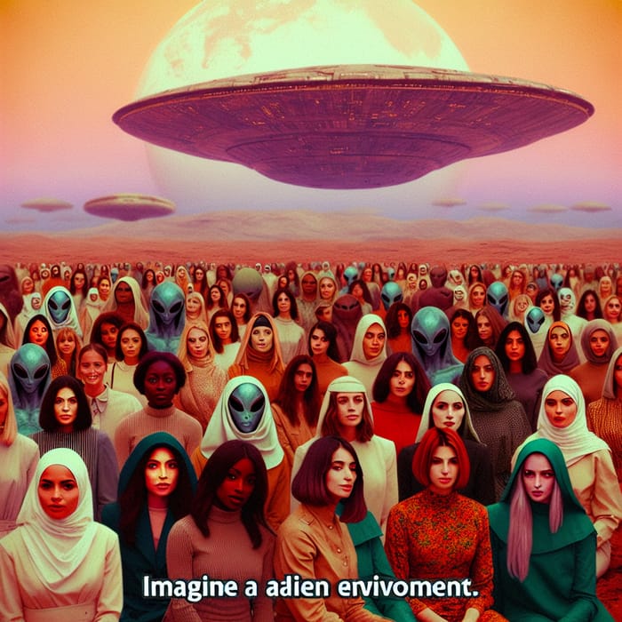 Alien Diverse World Without Man | Kodak Vision 3500