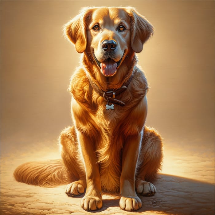 Goodest Boy Dog - A Radiant Example of Man's Best Friend