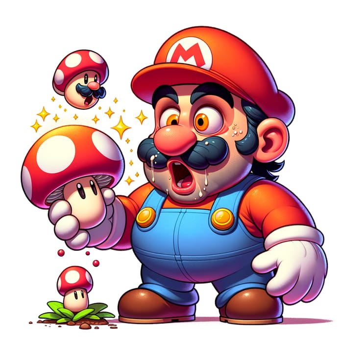 Mario Eating Mushroom: A High Experience