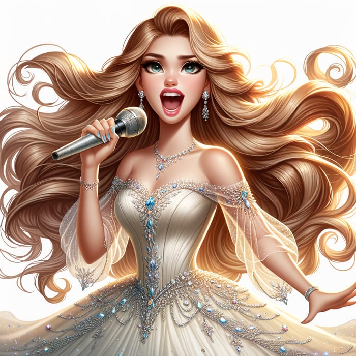 Céline Dion Walt Disney Style Performance | Enchanting Singer