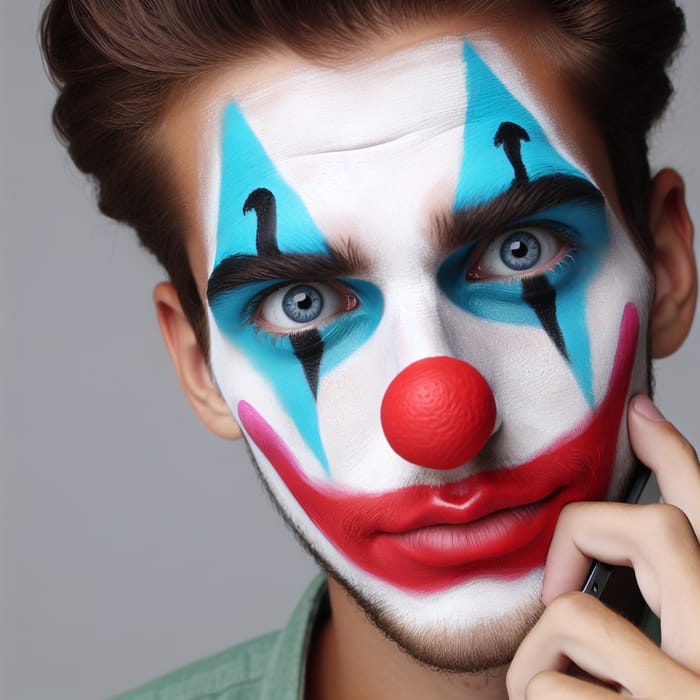 Clown Face Art: Expressive & Creative Designs