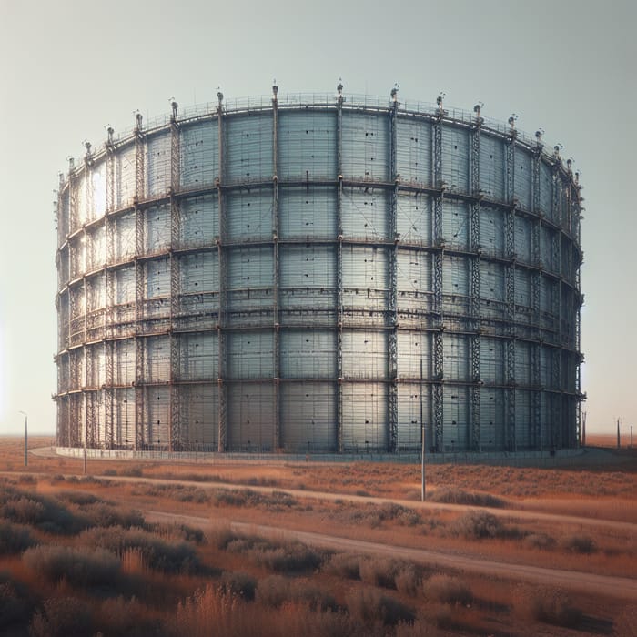 Gas Holder in Kazakhstan: Industrial Structure in Central Asia
