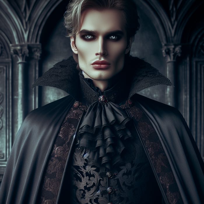 Dracula: Dark Gothic Vampire Character