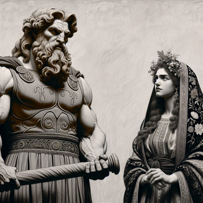 Hercules and Delilah: Legendary Encounter Artwork