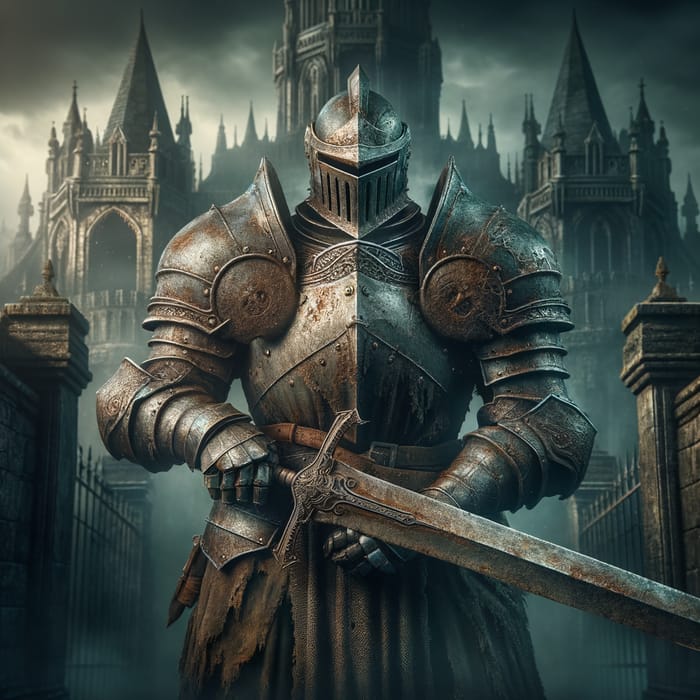 Dark Souls Style Knight - Epic Medieval Warrior