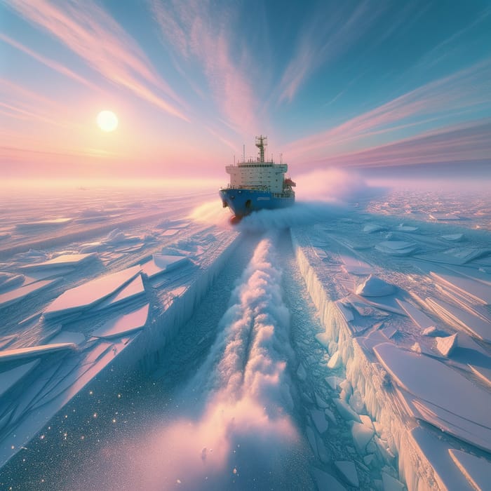 Superreality Icebreaker: Awakening the Northern Sea Route