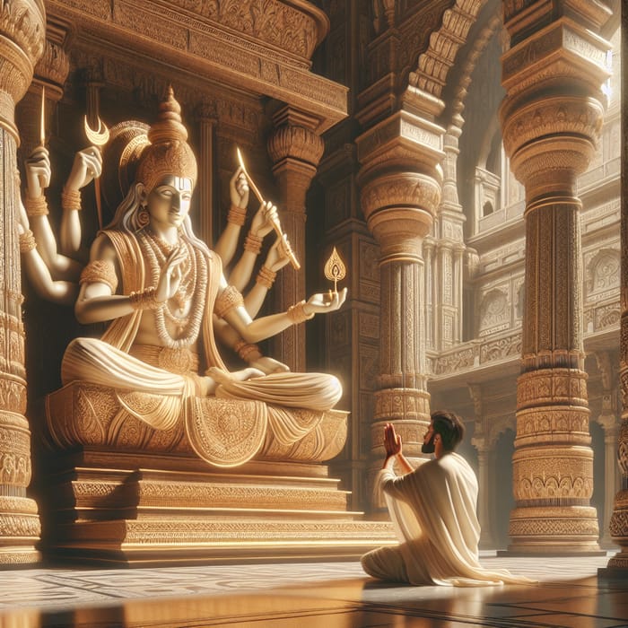 Divine Blessing: Lord Ram's Blessings at Ayodhya Ram Mandir