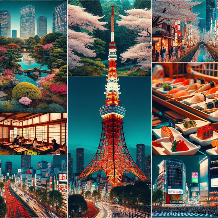 Explore the Vibrant Essence of Tokyo | AI Art Generator | Easy-Peasy.AI