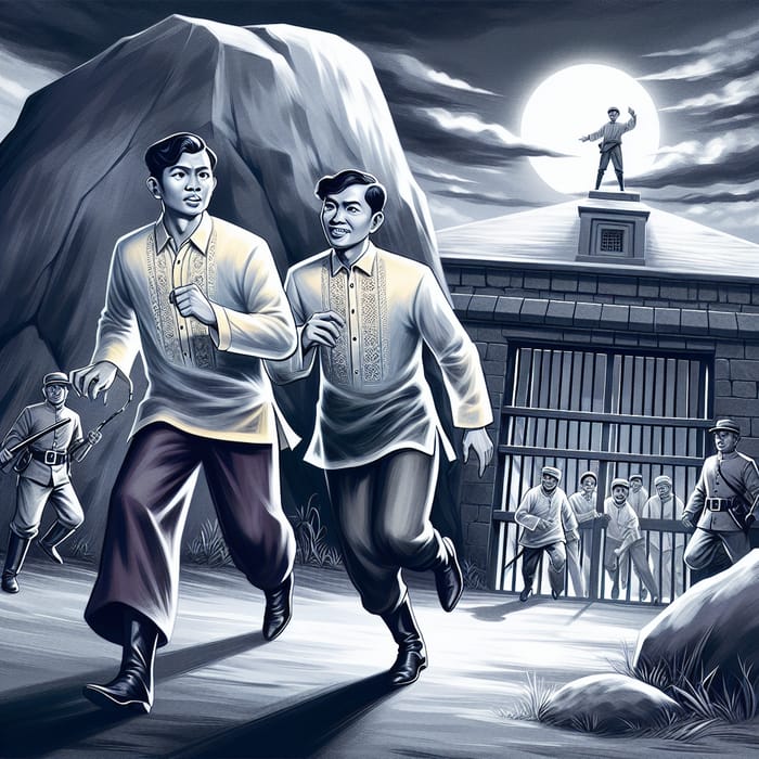 Escape of Jose Rizal and Ilias: Moonlit Filipino Attire Run