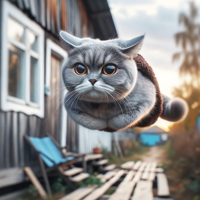 Flying Cat: Unleash Your Imagination with a Flying Feline
