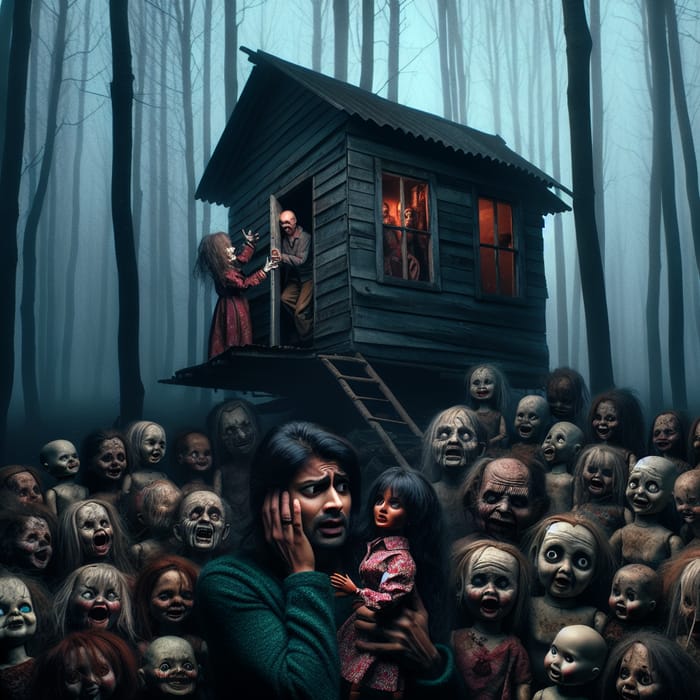 Twisted Love and a Creepy Doll Collection in Isolated Cabin
