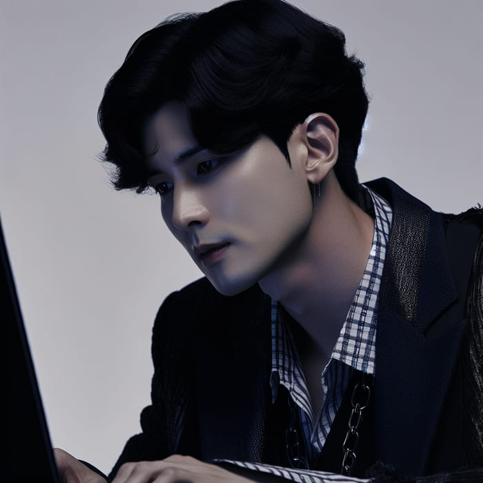 K-pop Musician Hacking Computer | Intense Cyber Scene