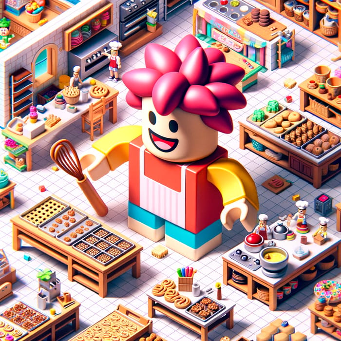 Roblox Character Bakery Simulator | Cartoon Animated Design