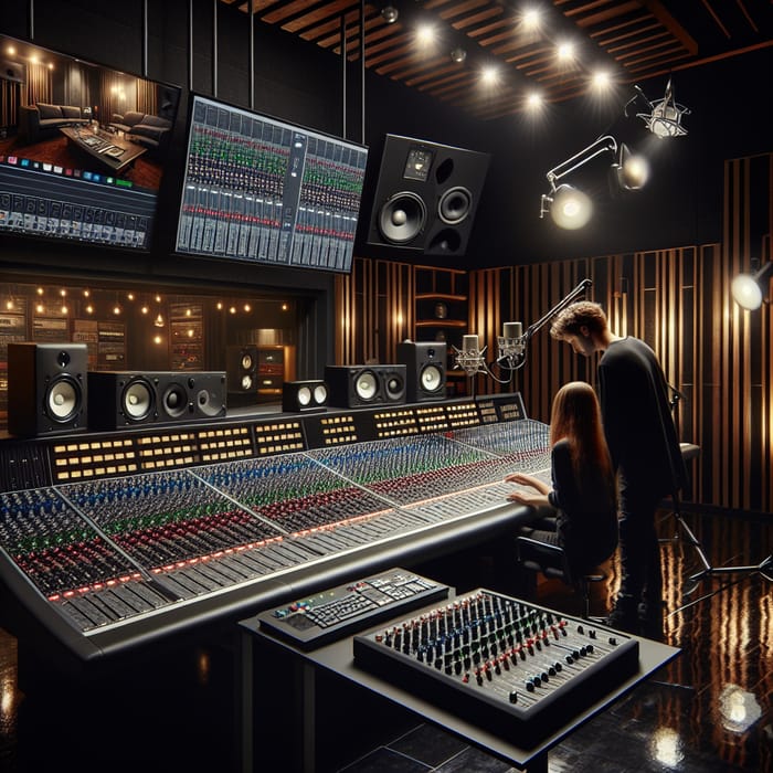 Professional Mixing Music Studio