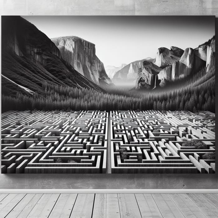 Monochrome Labyrinth Impressions | Zeiss Studio Portrait Details