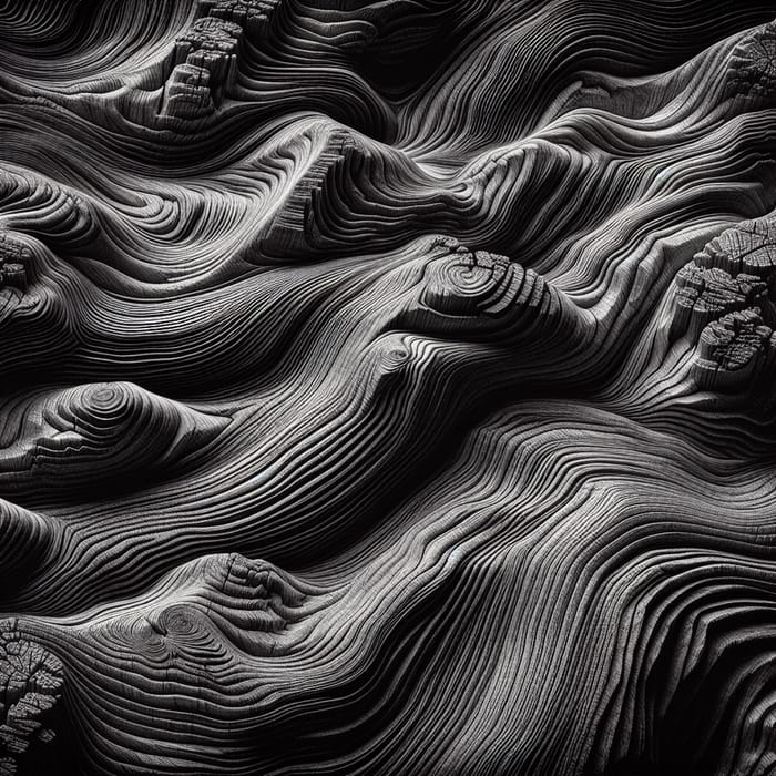 Capturing Cedar Wood Grain Texture in Monochrome
