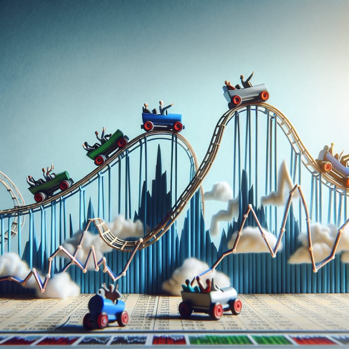 Visualizing Stock Market Volatility with Roller Coaster Metaphor