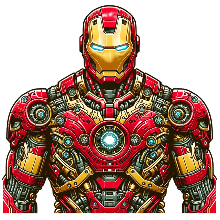 Iron Man Superhero Suit | Futuristic Design