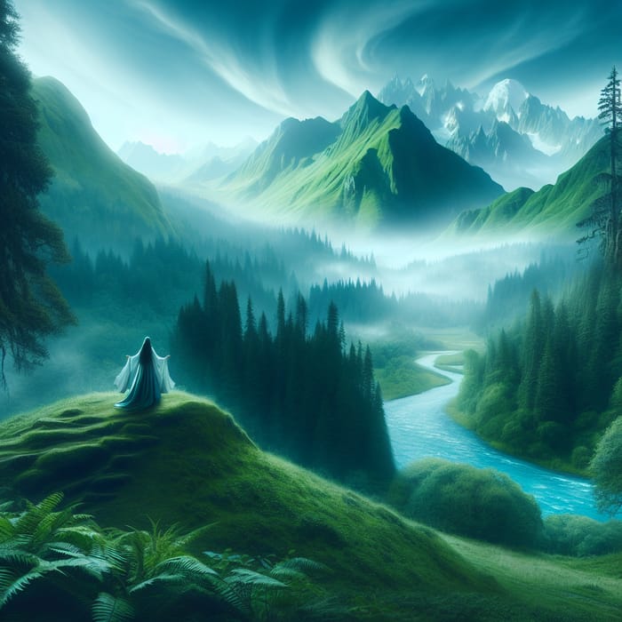 Enchanting Mystical Fantasy World | Genshin Magic | AI Art Generator ...