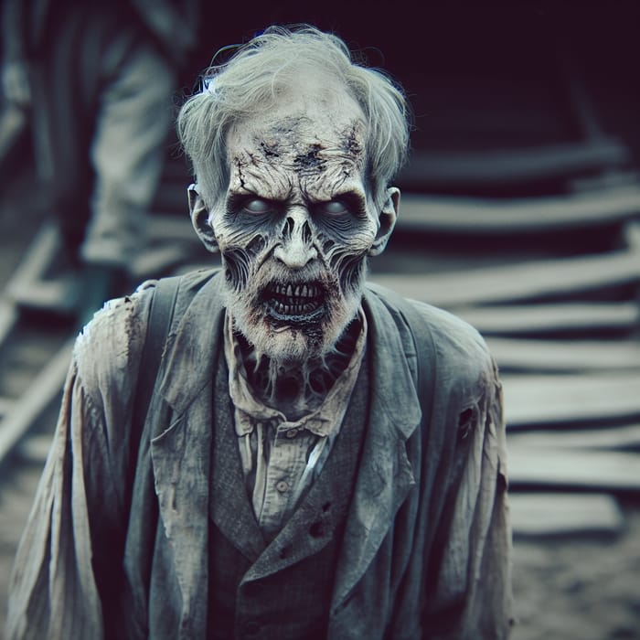 Elderly Zombie Transformation | Haunting Undead
