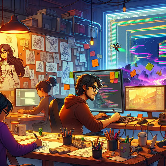 Creative Game Production Team: Mastrovert