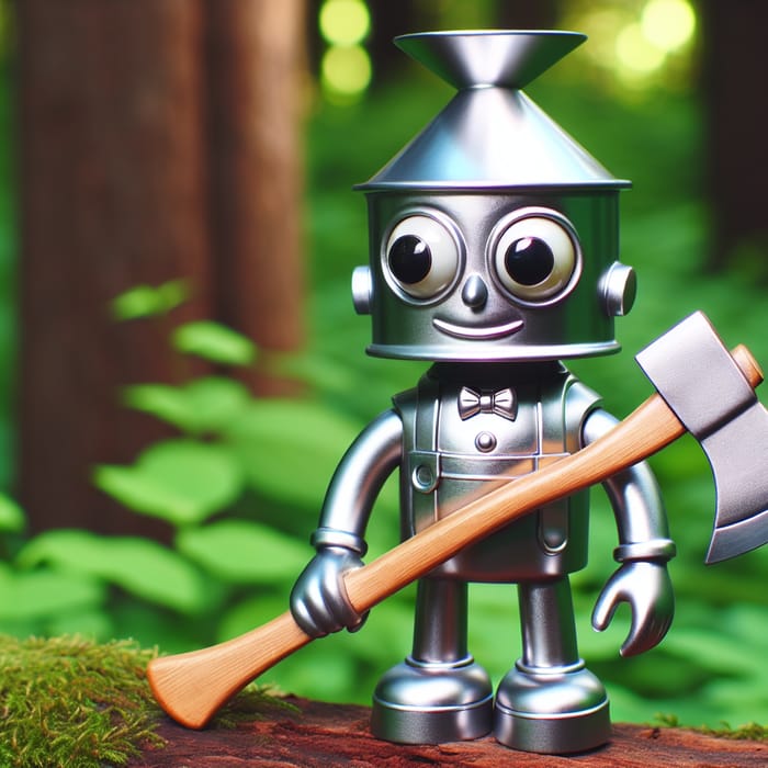 Tin Man Anime in Enchanted Forest