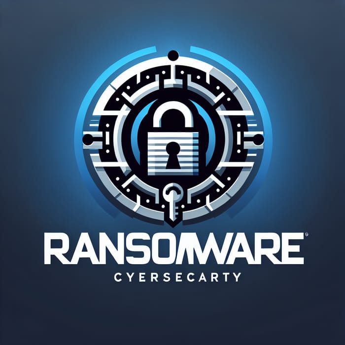 Ransomware Cybersecurity Logo Design for Facebook | Tech Security