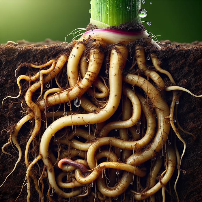 Corn Roots: A Natural Pattern Beneath the Soil