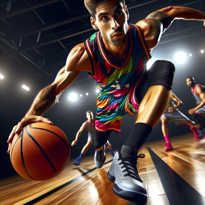 Dynamic Basketball Dribbling Zig-Zag | High-Energy Gameplay
