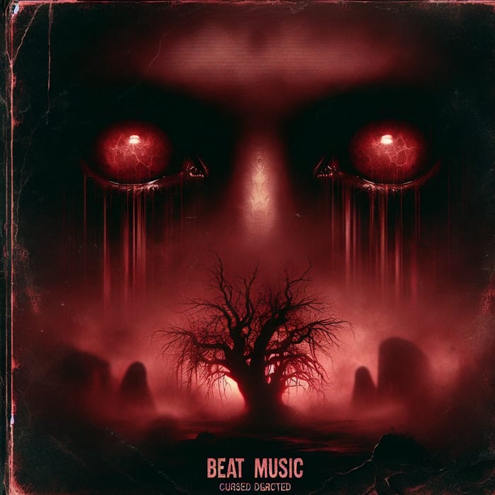 Eerie Horror Beat Music Album Cover