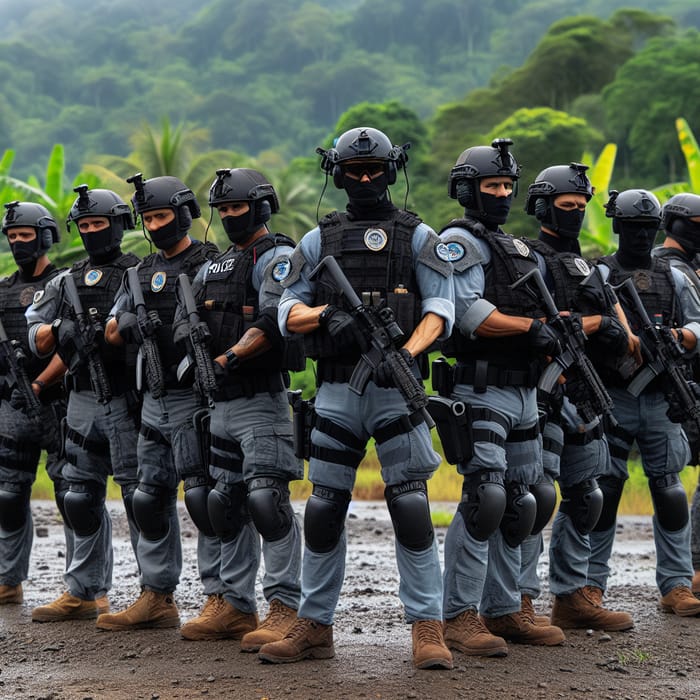 Costa Rica Penitentiary Police Tactical Unit