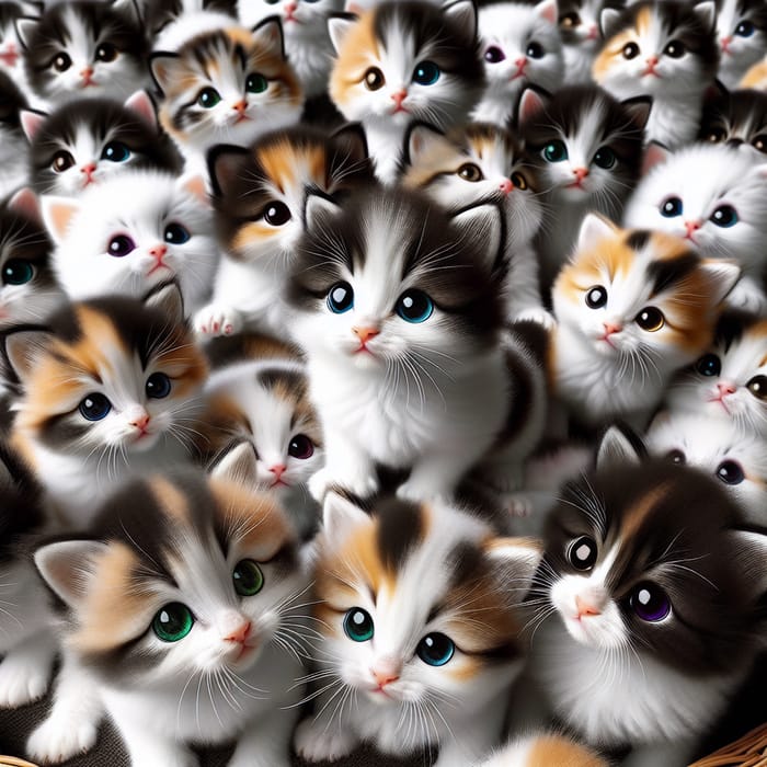 Cute Tiny Kittens: Innocent Playful Felines