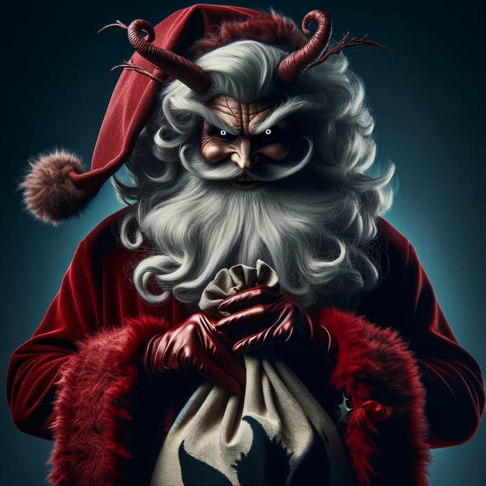 Sinister Santa Claus: Twisted Christmas Character