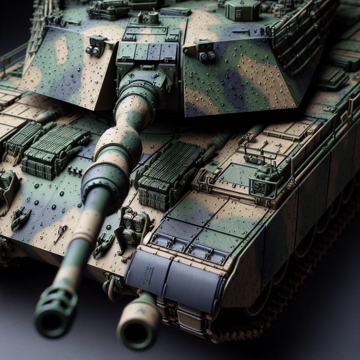 Menacing Tank with Camouflage Pattern | Military Power