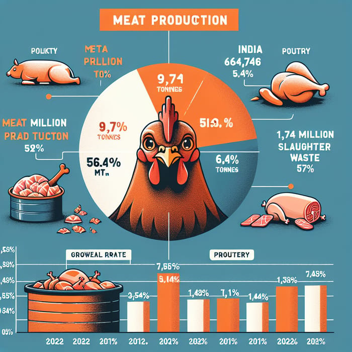 India Meat Production Statistics 2022-23: Key Insights
