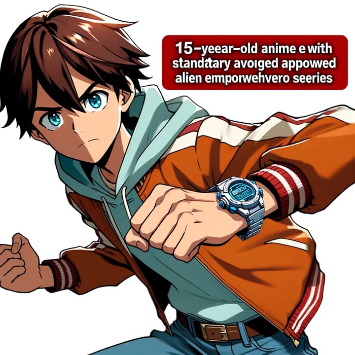 Adventurous Anime Boy with Special Gadget | Teenage Ben 10