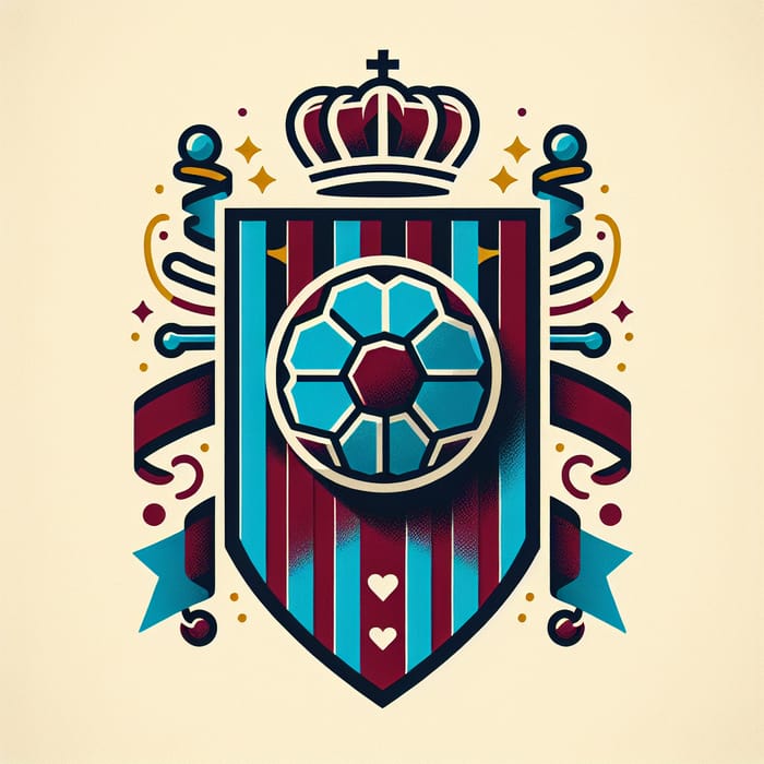 El FCB Soccer Team Emblem - Logo Design