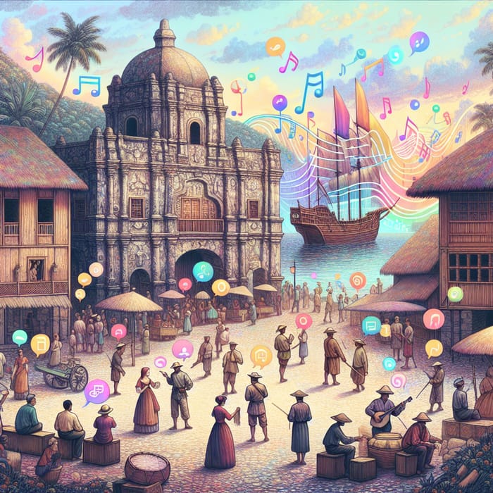 Captivating Sound-themed Spanish Colonization in Philippines