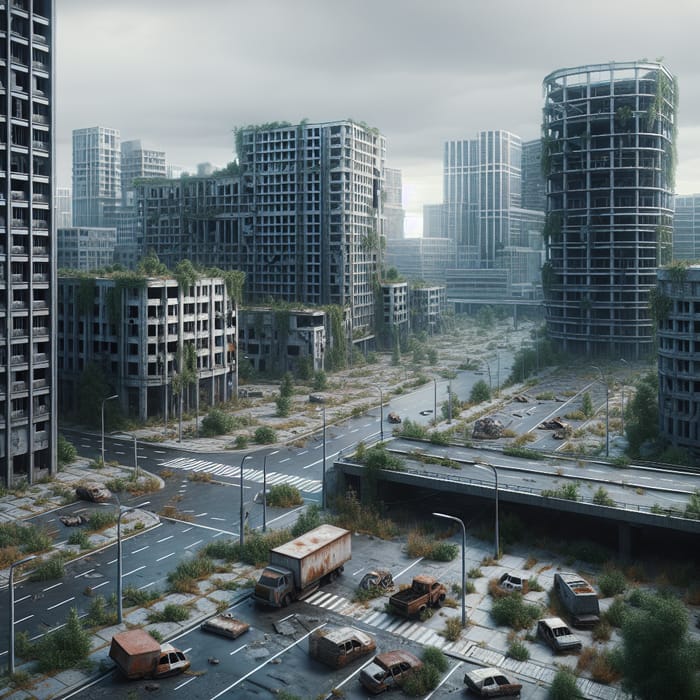 Verlassenen Stadt - Abandoned Urban Decay and Nature Reclamation