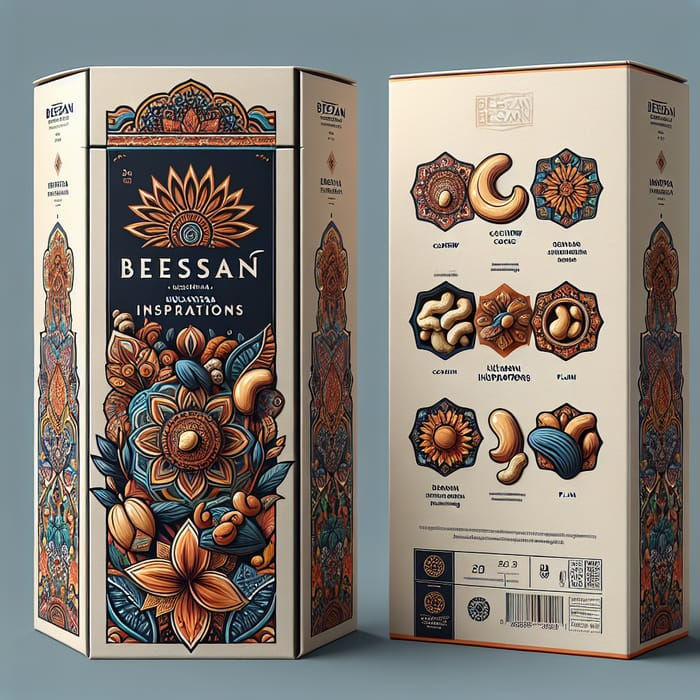 Vibrant Indonesian Heritage Baklava Packaging Design