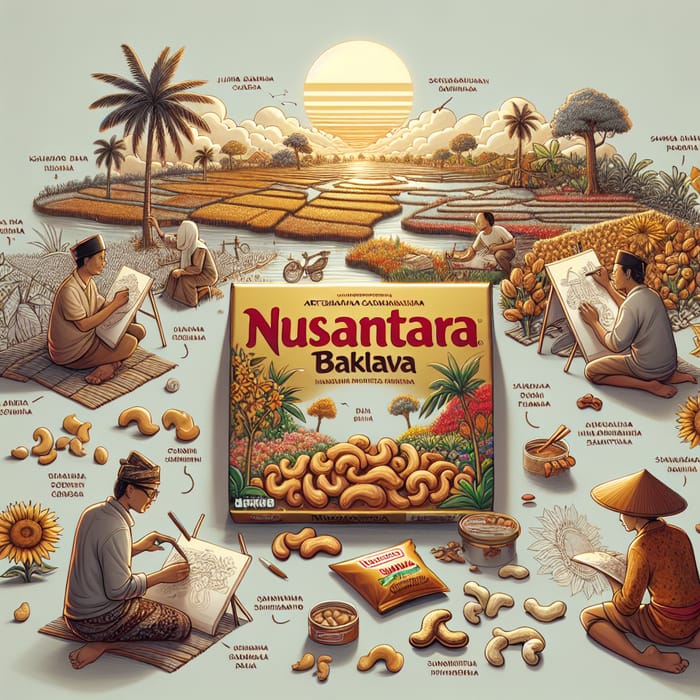 Enchanting Nusantara Baklava: Tales of Indonesian Flavors