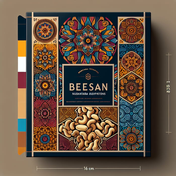 Vibrant Indonesian Cultural Baklava Packaging Design | BEESAN Nusantara Inspirations