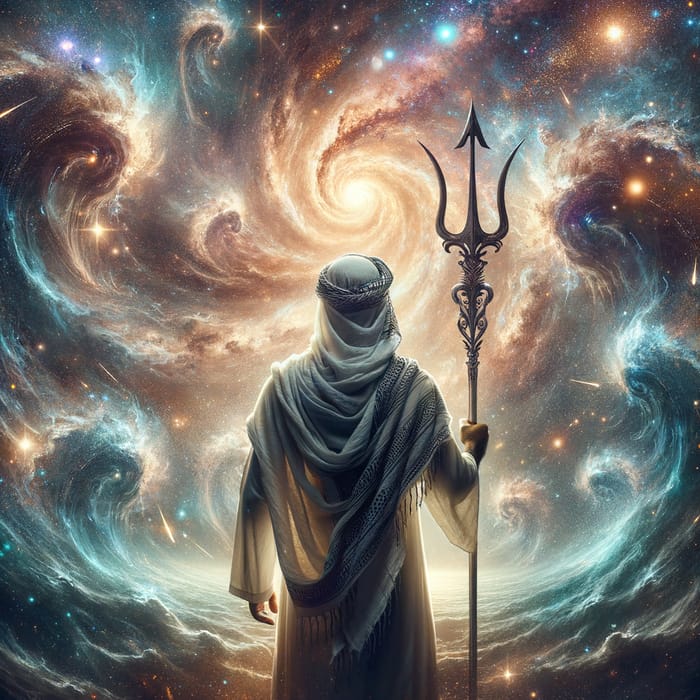 Cosmic Trident: A Man in the Universe