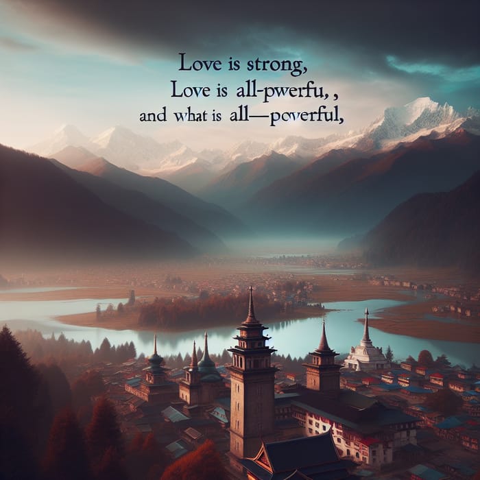 Strength of Love: All-Powerful and Serene