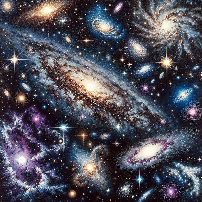 Mesmerizing Universe: Stars, Galaxies & Nebulae
