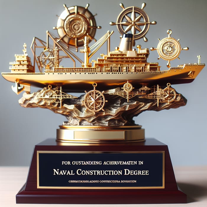 Naval Construction Degree Topper Trophy