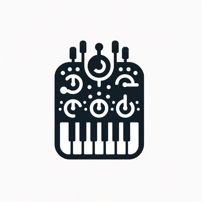 Instrument and Control Logo | White Background Design | AI Art ...
