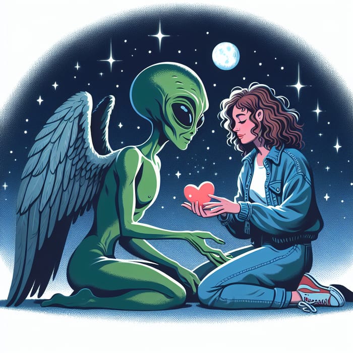 Extraterrestrial Human Romance: A Love Story